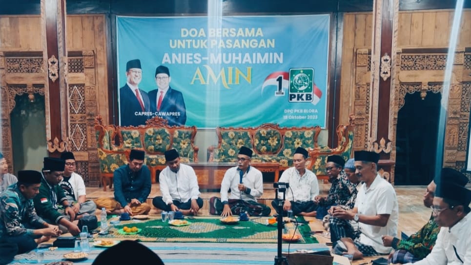 PKB Blora doa bersama untuk pasangan Amin, Anies Baswedan dan Muhaimin Iskandar