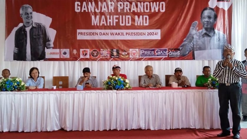 Relawan Ganjar Blora bersatu kompak dukung Ganjar-Mahfud (Foto Syaiful Annaz/JATENG Updates)
