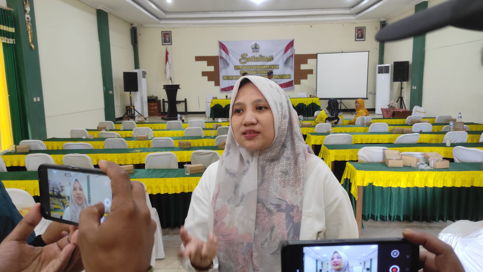 Ketua Kesatuan Perempuan Partai Golkar (KPPG) Jawa Tengah (Jateng), Padmasari Mestikajati (Foto Syaiful Annaz/JATENG Updates)